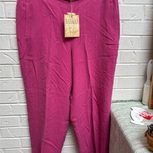 Tommy Bahama | NWT 100% Silk "Juicy Pink" Capri Pants | Size 12